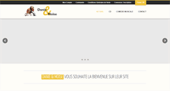 Desktop Screenshot of danieetmoise.com